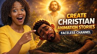 How to Create Christian Animation Stories with AI (Faceless YouTube Tutorial)