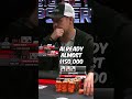 Poker player bets $350,000 and is in DEEP TROUBLE