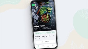 Cooking App UI