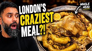 I Tried London's Most Authentic Iraqi Feast (Whole Lamb Head!)