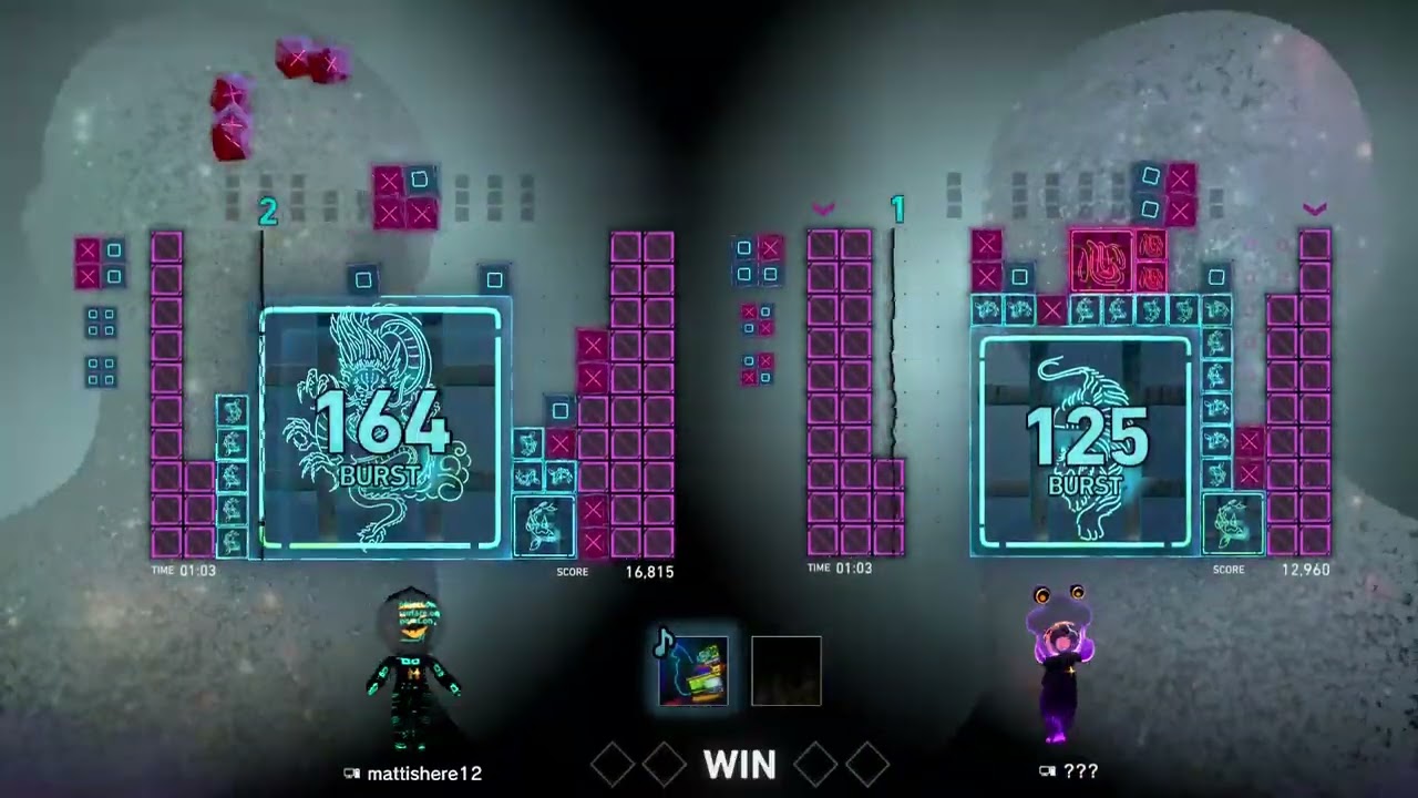 real lumines arise burst battle