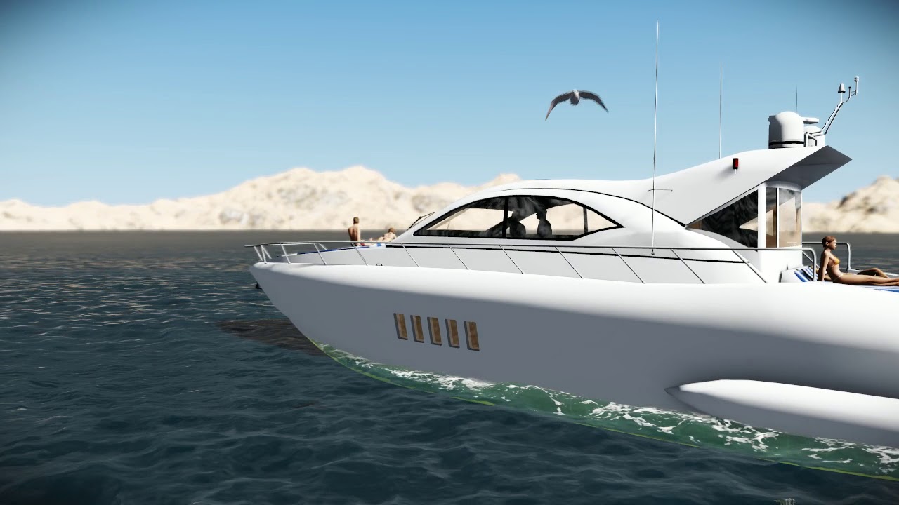 3D Animation with Lumion 6 (Sea & Yacht) YouTube