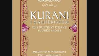 Kurani në shqip, pjesa e parë, kaptina 1 deri 19