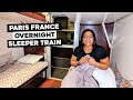 First Class Paris Overnight Sleeper Train To Toulouse | Private SNCF Intercités de nuit