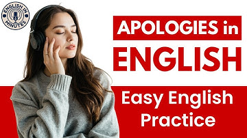 Learn How to Apologize in English | Everyday English Speaking & Listening Practice | English Podcast