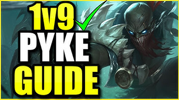 (CARRY EVERY GAME) HOW TO PYKE SUPPORT 1v9 FOR BEGINNERS | PYKE GUIDE SEASON 11 | League of Legends