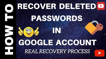 Hoe verwijderde wachtwoorden, geschiedenis en bladwijzers van Google Chrome te herstellen | VOLLE...