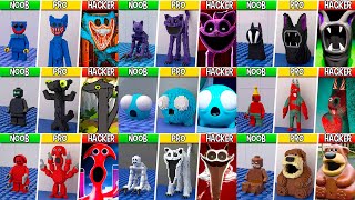 LEGO ALL Characters in Poppy Playtime Chapter 3, MEME (MEGA COLLECTION №3) : Noob, Pro, HACKER!