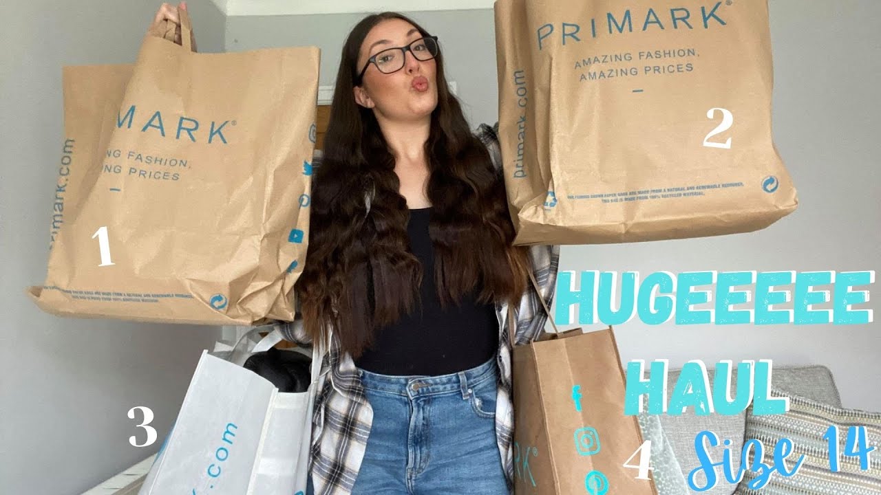 HUGEEEE SEPTEMBER PRIMARK HAUL- SIZE 14 TRY ON//LAURENMEE