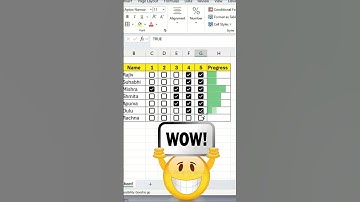 Interactive Checkbox in Excel: Easy Guide #excel #ytshorts #shorts #viral #fyp #exceltutorial