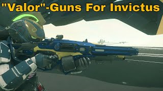 "VALOR" - Invictus Guns: May 2024 Subscriber Flair - High Quality Stuff | Star Citizen 3.22