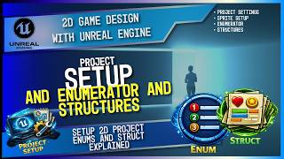 Unreal Engine 2D Top Down Adventure Game: Project Setup, Enums &amp; Structs
