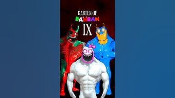 Garten of Banban 9 - Hellish Flumbo Banban Banbaleena Concept #shorts #shortvideo #gartenofbanban