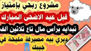 مشروع ربحي بإمتياز?قبل عيد الاضحى المبارك برأس مال تاع 30 ألفديري بيه مصيرفة مليحة في جيبك