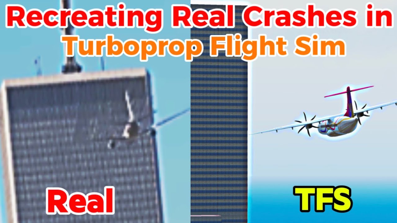 I Recreated Real Crashes In Turboprop Flight Simulator!💥💥