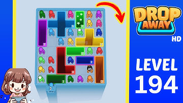 Drop Away Level 194 Solution Walkthrough