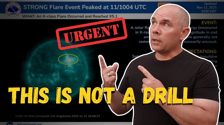 Sun produces X5.1 Solar Flare TODAY (How prepare your family)