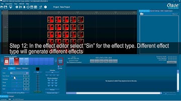 02 03 01 1 OASE WEPS Video Tutorials Creating a Effect SceneMatrix Simple Effect