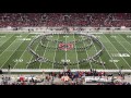 Ohio State Marching Band Superheroes Halftime Show 11 05 2016 OSU vs Nebraska