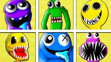 I FOUND THE RAINBOW FRIENDS SECRET ORIGIN ENDING IN BACKROOM MORPHS