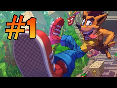 Прохождение Crash Bandicoot 2: Cortex Strikes Back (XONE) #1 – Warp Room 1