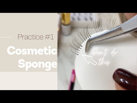 Practice Applying Eyelash