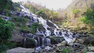 Beautiful Mae Ya Waterfall in Thailand - No Copyright Video - Free Download