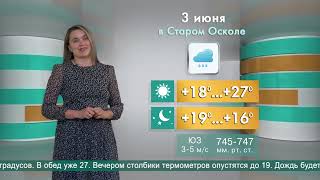 Погода в Старом Осколе на 3 июня