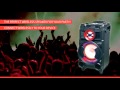 Conceptronic wireless bluetooth party speaker