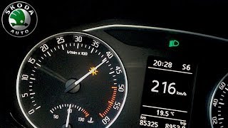 2012 Skoda Octavia II 2.0 TDI 103 kW DSG, 0-200 km/h - acceleration in different modes 2012 Skoda Octavia II 2.0 TDI 103 kW DSG, 0-200 km/h - acceleration in different modes
