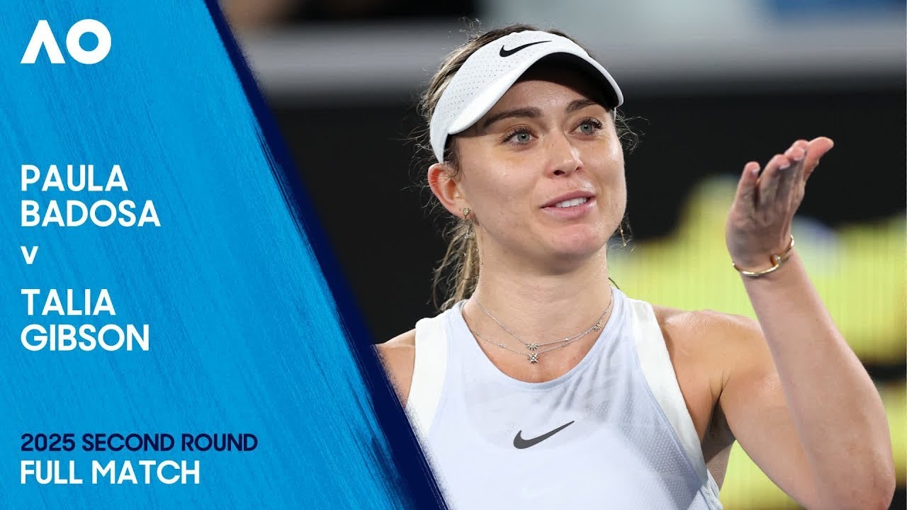 Paula Badosa v Talia Gibson Full Match | Australian Open 2025 Second Round