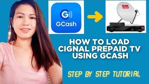 How to load Cignal Prepaid TV using Gcash|Step by step tutorial|