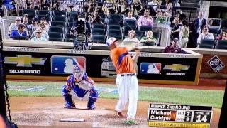 Fans fighting on espn durring 2013 home-run derby