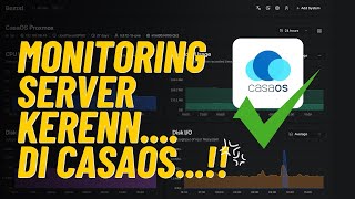 🚀 MONITORING SERVER KEREN DI CASAOS! | TUTORIAL BESZEL TERBARU 2025 🔥