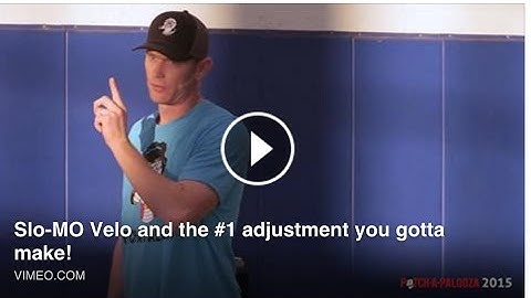 Slo-mo Velo & Why you can