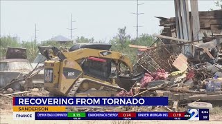 SANDERSON STILL RECOVERING FROM TORNADO