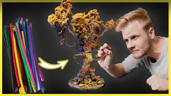 Making a TREE ENT from Pipe Cleaners