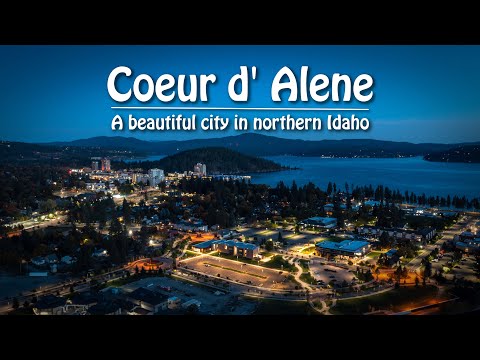 Video: Coeur d'Alene, Idaho'da Ne Yapılır?