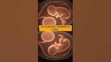 Development of Dichorionic Diamniotic Twins ❤️ #twins #pregnancy #shorts