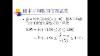 15 樣本平均數的信賴區間1