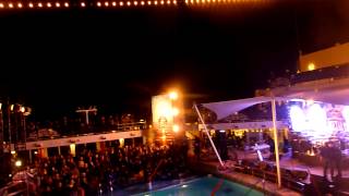 Full Metal Cruise II 2015 - Cruise-Hymne vor dem Auslaufen aus Palma de Mallorca