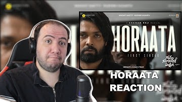 HORAATA - Lyrical | Sapta Sagaradaache Ello | Rakshit Shetty | Hemanth M Rao | Charan Raj | MC Bijju