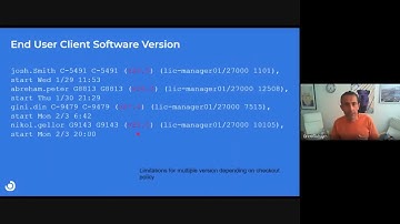 Vlog #62 - Reporting end user client software in FLEXlm output