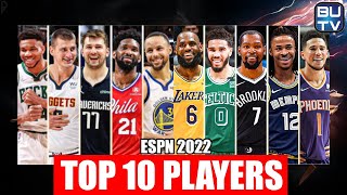 ESPN Top 10 Players of the 2022 NBA Season Rankings