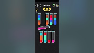 Liquid Sort It 3D Classic Level 21-30 Walkthrough Solution iOS/Android