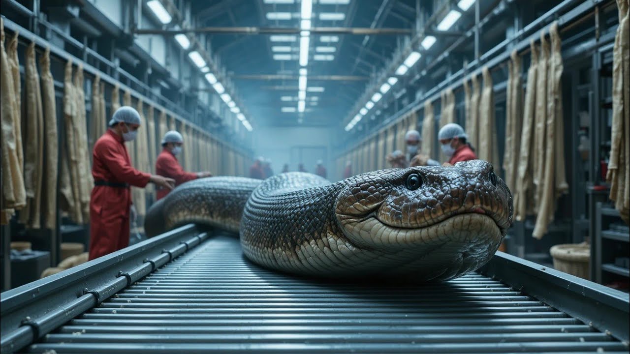 Unbelievable! How Snake Leather Turns Into a $10,000 Luxury Fashion Item - 