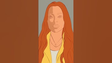 Drawing Sadie Sink in my style✨ #shorts #sadiesink #strangerthingsfanart #strangerthings4 #procreate