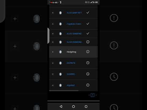 How to claim algorand airdrops.