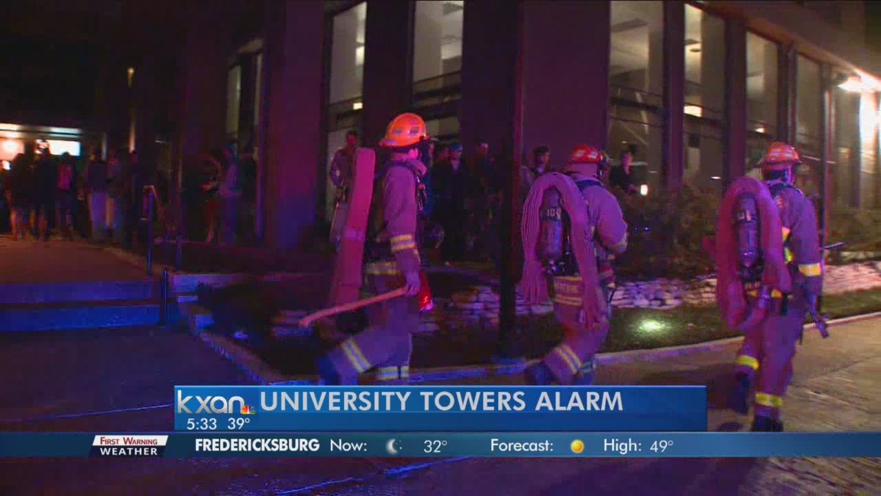 University Towers fire alarm - YouTube