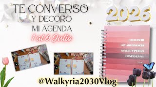 💖 Decoro en mi Agenda 1 al 6 Julio - Video #110